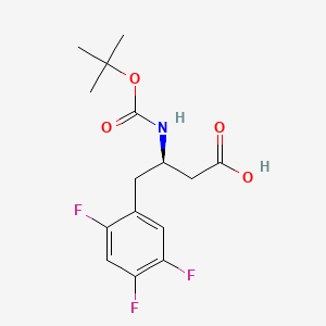 BOC- (R) -3-amino-4- (2,4,5-trifluor-fenil) butaninsav 丨 CAS 486460-00-8