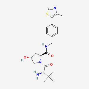 (2S,4R)-1-[(2S)-2-amino-3,3-dimetil-butanoil]-4-hidroxi-N-{[4-(4-metil-1,3-tiazol-5-il)fenil]metil}pirrolidin-2-karboxamid 丨CAS 1448297-5
